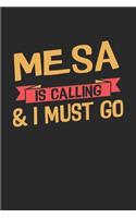 Mesa is calling & I must go