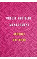 Credit and debt management Notebook