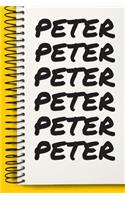 Name PETER Customized Gift For PETER A beautiful personalized