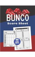Bunco Score Sheet