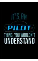 It's an pilot thing, you wouldn't understand