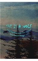 She Is A Wolf And His Heart Is The Moon Her Soul Sings To