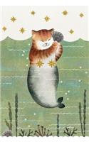 Notebook Journal: This Cat Notebook/ Cat Journal / Cat Women / For Cats Pets Lover (6x9 Journal) Lined Writing Notebook, 120 Pages Cat Gifts for Cat lovers. Compositi