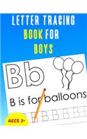Letter Tracing Book for Boys: Alphabet Tracing Book for Boys / Notebook / Practice for Kids / Letter Writing Practice - Gift