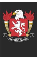 Markoe: Markoe Coat of Arms and Family Crest Notebook Journal (6 x 9 - 100 pages)