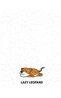 Lazy leopard