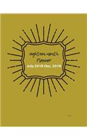 Eighteen Month Planner Forest: 2018-2019 Planner, July 2018 - December 2019, The Best 18 Months Planner to Accomplish your goals, Boost Productivity, Happiness and Time Management(Monthly Planner/18 Months Planner/Academic Planner/18 Months Diary)
