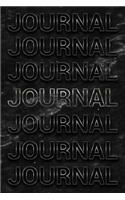 Journal: Black Marble & Silver Softcover Note Book Diary Lined Writing Journal Notebook Pocket Sized 200 Pages Journal Books