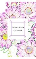 To Do List Notebook