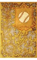 Monogram Baseball Notebook: Blank Journal Diary Log(51 Monogram Nouveauone 150 Lined)