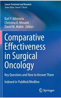 Comparative Effectiveness in Surgical Oncology