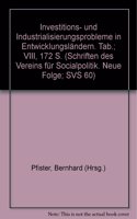 Investitions- Und Industrialisierungsprobleme in Entwicklungslandern