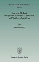 Eine Neue Methode Fur Systematische Markt-, Branchen- Und Wettbewerbsanalysen