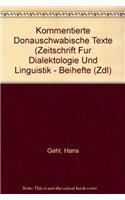 Kommentierte Donauschwabische Texte