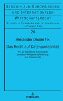 Das Recht auf Datenportabilitaet