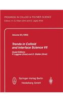 Trends in Colloid and Interface Science VII