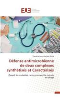 D�fense Antimicrobienne de Deux Complexes Synth�tis�s Et Caract�ris�s