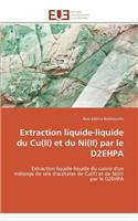 Extraction Liquide-Liquide Du Cu(ii) Et Du Ni(ii) Par Le D2ehpa