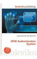 Opie Authentication System