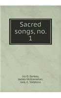 Sacred Songs, No. 1