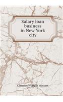 Salary Loan Business in New York City