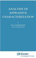 Analysis of Appraisive Characterization