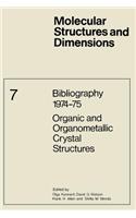 Bibliography 1974-75 Organic and Organometallic Crystal Structures