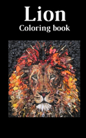 Lion Coloring Book For Adults: : Jungle Animals Coloring fun And Awesome Facts, Stress relieving and More ...