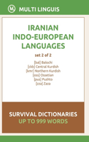 Iranian Languages Survival Dictionaries (Set 2 of 2): (Iranian Languages)