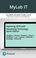 Mylab It with Pearson Etext for Exploring 2019 with Visualizing Technology 9e -- Access Card
