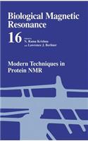 Modern Techniques in Protein NMR