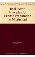 Real Estate Principles for License Preparation in Mississippi