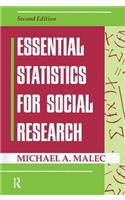 Essential Statistics For Social Research