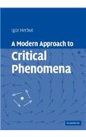 A Modern Approach to Critical Phenomena