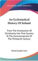 Ecclesiastical History Of Ireland