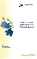 Empirical Studies of Environmental Policies in Europe