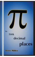 pi to 500k decimal places