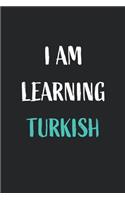 I am learning Turkish