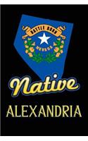 Nevada Native Alexandria: College Ruled Composition Book