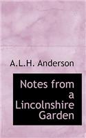 Notes from a Lincolnshire Garden
