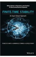 Finite-Time Stability: An Input-Output Approach