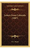 Letters from Colorado (1887)