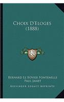 Choix D'Eloges (1888): (French)