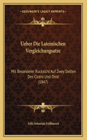 Ueber Die Lateinischen Vergleichungsatze