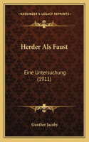 Herder Als Faust