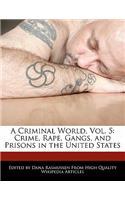 A Criminal World, Vol. 5: Crime, Rape, Gangs, and Prisons in the United States