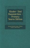 Kinder- Und Hausmarchen