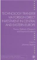 Technology Transfer Via Foreign Direct Investment in Central and Eastern Europe
