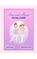Ava and Alexis - First Day of Ballet
