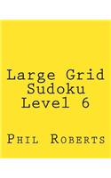 Large Grid Sudoku Level 6: Moderate Sudoku Puzzles